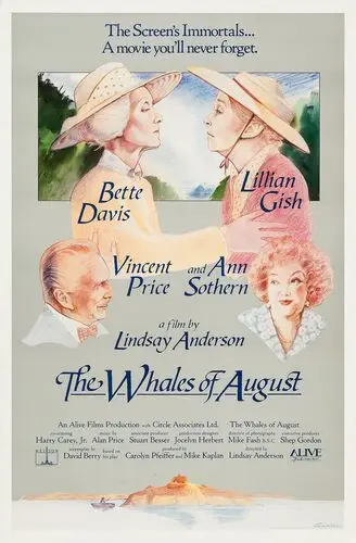 The Whales of August (1987) Kitchen Apron - idPoster.com