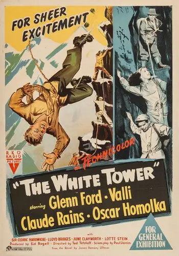 The White Tower (1950) Women's Colored T-Shirt - idPoster.com