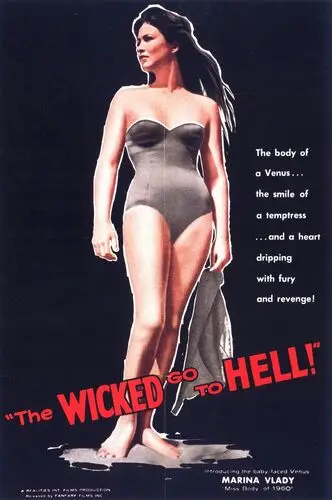 The Wicked Go to Hell (1961) Men's Colored Hoodie - idPoster.com