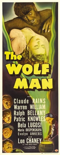 The Wolf Man (1941) Men's Colored T-Shirt - idPoster.com