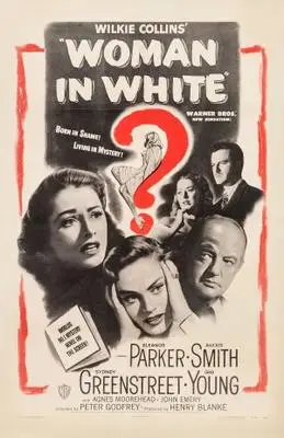 The Woman in White (1948) Women's Colored Hoodie - idPoster.com