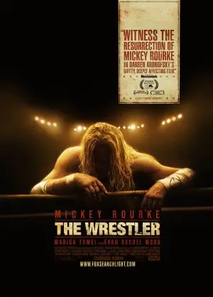 The Wrestler (2008) White T-Shirt - idPoster.com