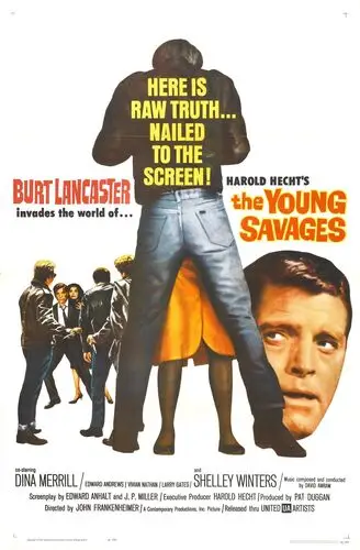 The Young Savages (1961) Baseball Cap - idPoster.com