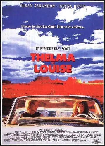 Thelma And Louise (1991) Women's Colored Tank-Top - idPoster.com
