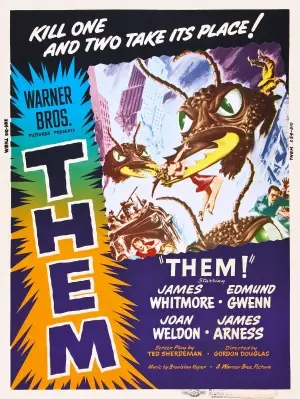Them! (1954) White Tank-Top - idPoster.com