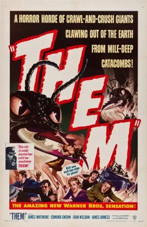 Them! (1954) Women's Colored Tank-Top - idPoster.com