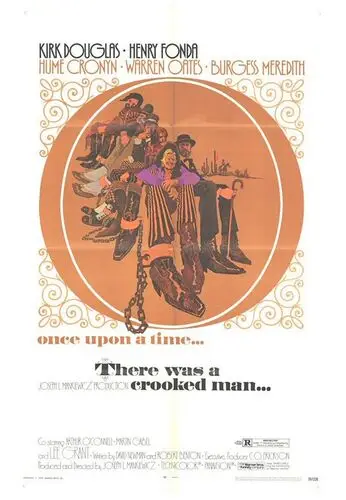 There Was a Crooked Man (1970) Men's Colored  Long Sleeve T-Shirt - idPoster.com