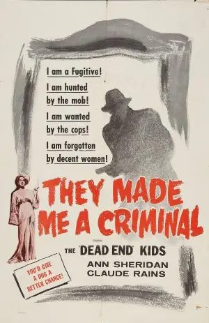 They Made Me a Criminal (1939) Men's Colored T-Shirt - idPoster.com