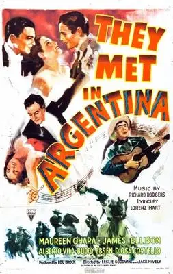 They Met in Argentina (1941) Women's Colored T-Shirt - idPoster.com