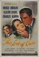 This Love of Ours (1945) posters and prints