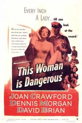 This Woman Is Dangerous (1952) Men's Colored T-Shirt - idPoster.com