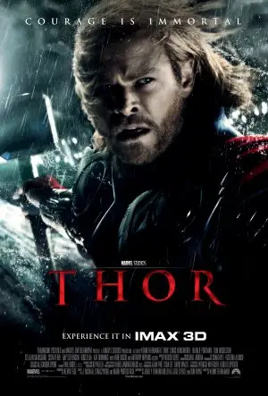 Thor (2011) White T-Shirt - idPoster.com
