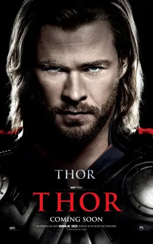Thor (2011) White T-Shirt - idPoster.com
