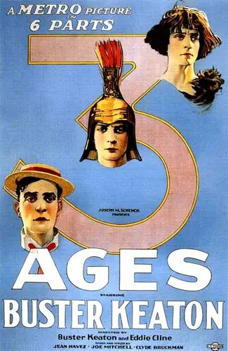 Three Ages (1923) White Tank-Top - idPoster.com