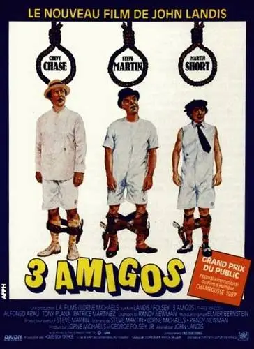 Three Amigos (1986) Women's Colored Tank-Top - idPoster.com