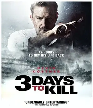 Three Days to Kill (2014) White T-Shirt - idPoster.com