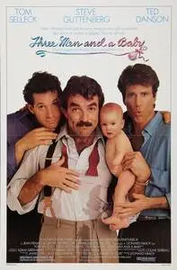 Three Men and a Baby (1987) posters and prints