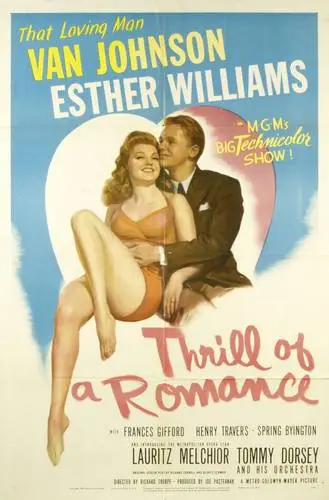Thrill of a Romance (1945) Men's Colored Hoodie - idPoster.com