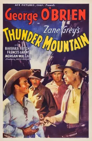 Thunder Mountain (1935) Drawstring Backpack - idPoster.com