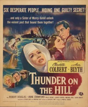 Thunder on the Hill (1951) White T-Shirt - idPoster.com