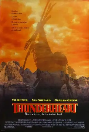 Thunderheart (1992) White T-Shirt - idPoster.com