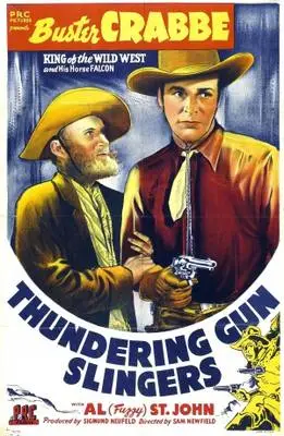 Thundering Gun Slingers (1944) White T-Shirt - idPoster.com