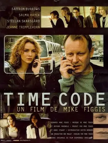 Timecode (2000) White T-Shirt - idPoster.com