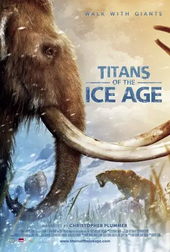 Titans of the Ice Age (2013) Drawstring Backpack - idPoster.com