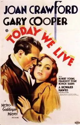 Today We Live (1933) White T-Shirt - idPoster.com