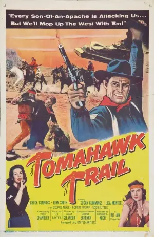 Tomahawk Trail (1957) Women's Colored T-Shirt - idPoster.com