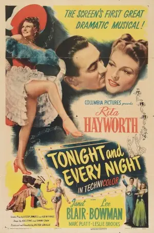 Tonight and Every Night (1945) Men's Colored Hoodie - idPoster.com