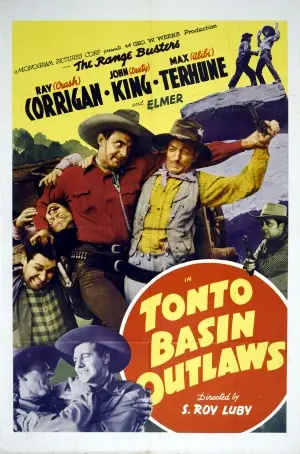 Tonto Basin Outlaws (1941) Women's Colored T-Shirt - idPoster.com