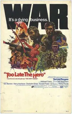 Too Late the Hero (1970) Men's Colored T-Shirt - idPoster.com