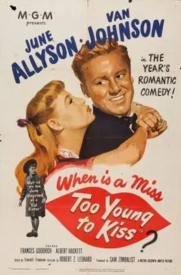 Too Young to Kiss (1951) White Tank-Top - idPoster.com