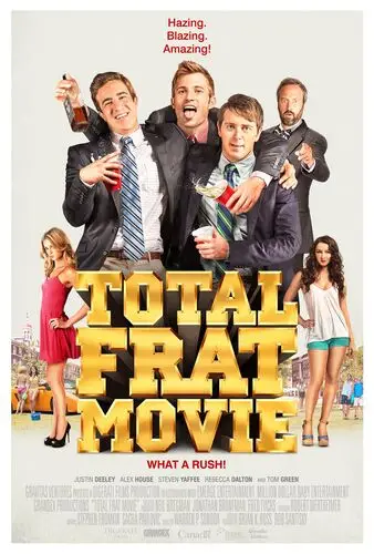 Total Frat Movie (2016) Drawstring Backpack - idPoster.com