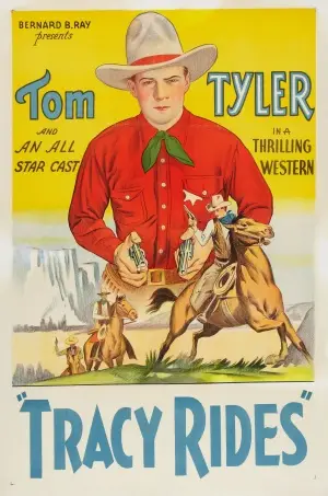 Tracy Rides (1935) White T-Shirt - idPoster.com