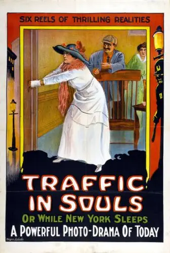 Traffic in Souls 1913 White T-Shirt - idPoster.com