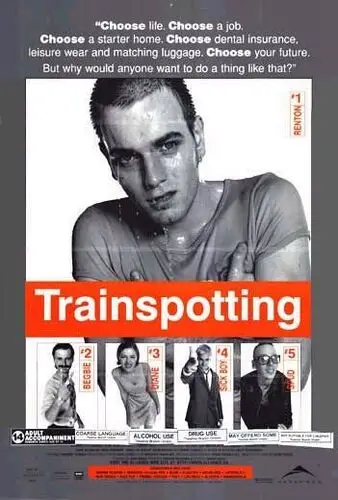 Trainspotting (1996) Women's Colored Hoodie - idPoster.com
