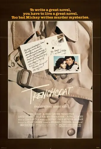 Trenchcoat (1983) White T-Shirt - idPoster.com
