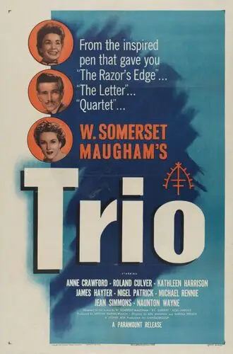 Trio (1950) Women's Colored Hoodie - idPoster.com