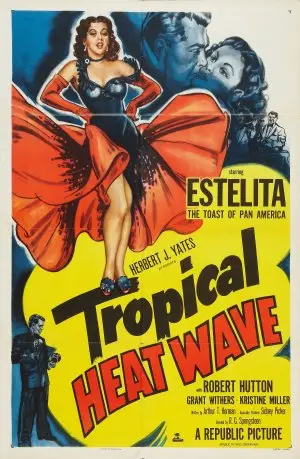 Tropical Heat Wave (1952) White T-Shirt - idPoster.com