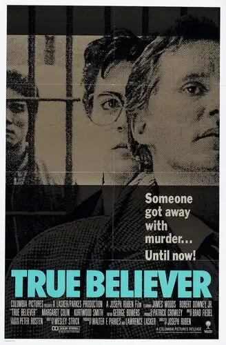 True Believer (1989) Women's Colored Tank-Top - idPoster.com