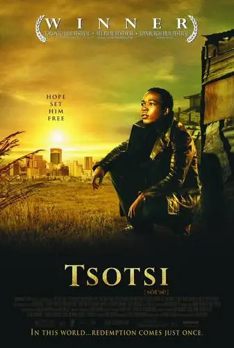 Tsotsi (2006) White Tank-Top - idPoster.com