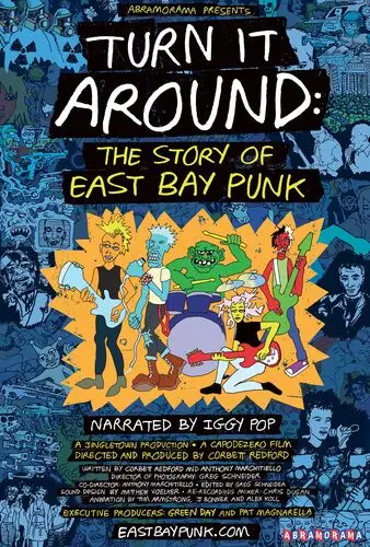 Turn It Around The Story of East Bay Punk (2017) White Tank-Top - idPoster.com