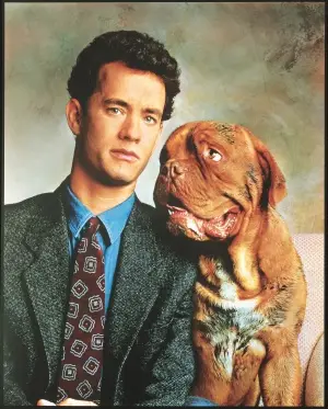 Turner And Hooch (1989) White Tank-Top - idPoster.com