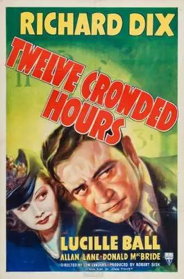 Twelve Crowded Hours (1939) Women's Colored Hoodie - idPoster.com