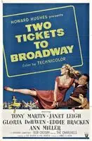 Two Tickets to Broadway (1951) posters and prints