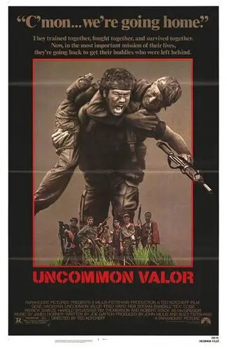 Uncommon Valor (1983) Women's Colored Hoodie - idPoster.com