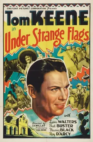 Under Strange Flags (1937) Women's Colored T-Shirt - idPoster.com
