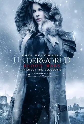 Underworld Blood Wars (2017) White T-Shirt - idPoster.com